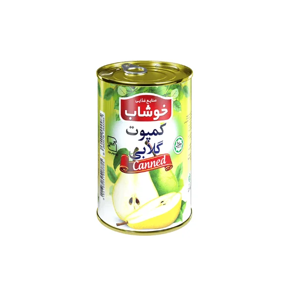 كمپوت گلابي كليد دار خوشاب