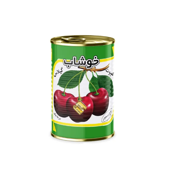 كمپوت گيلاس كليد دار خوشاب